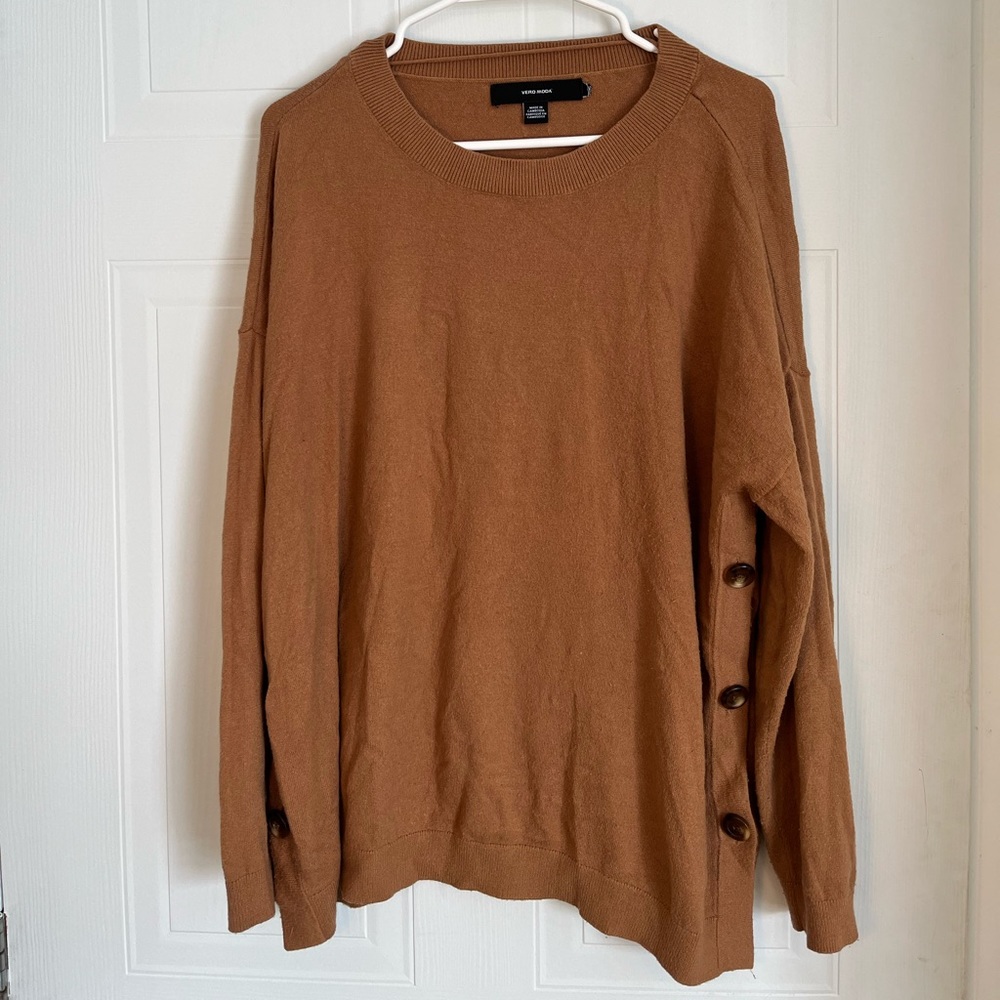 Vero moda brown knit sweater